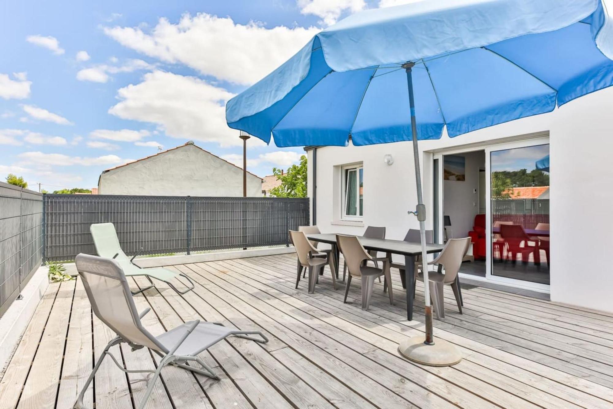 Le Gois - Terrasse - Parking Villa โบวัวร์-ซูร์-แมร์ ภายนอก รูปภาพ