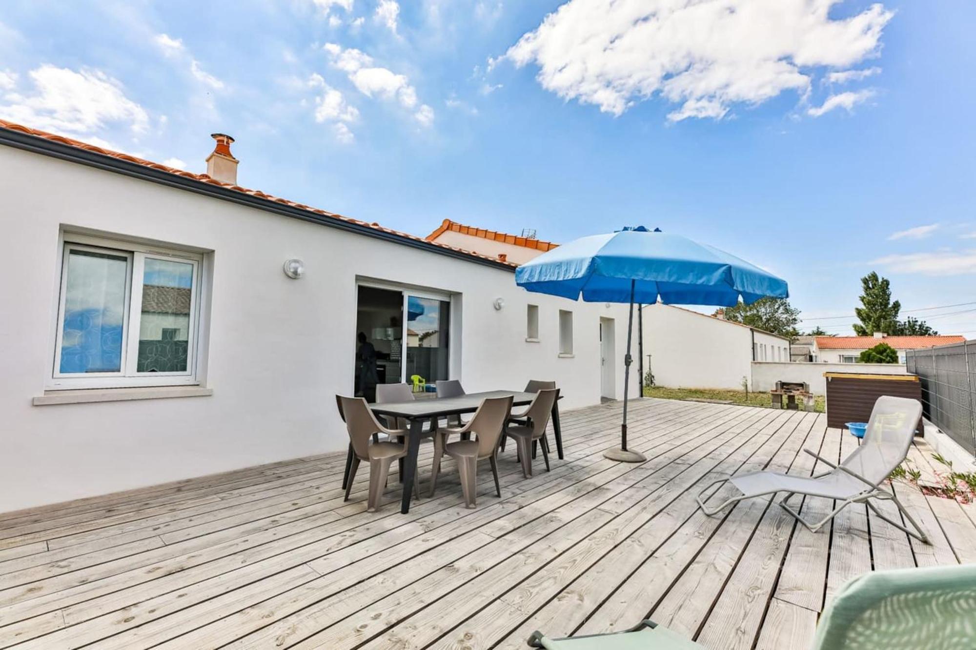 Le Gois - Terrasse - Parking Villa โบวัวร์-ซูร์-แมร์ ภายนอก รูปภาพ