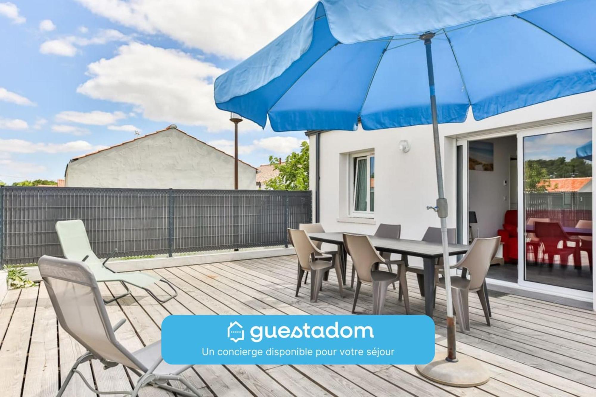 Le Gois - Terrasse - Parking Villa โบวัวร์-ซูร์-แมร์ ภายนอก รูปภาพ